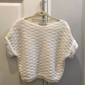 Ann Taylor Loft short sleeve knit sweater